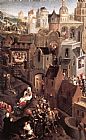 Hans Memling Scenes from the Passion of Christ [detail 1, left side] painting